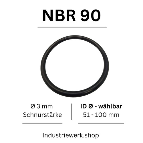 Ring nbr 100 x 3 - 90,